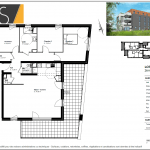 Plan appartement résidence isis